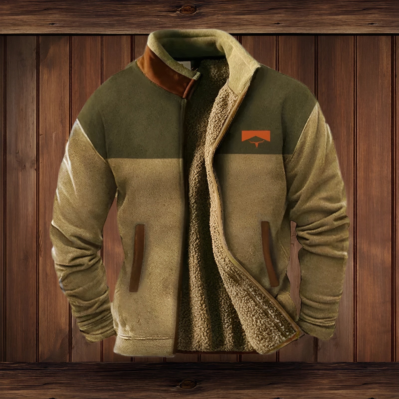 Men's Lined Fleece Jacket
