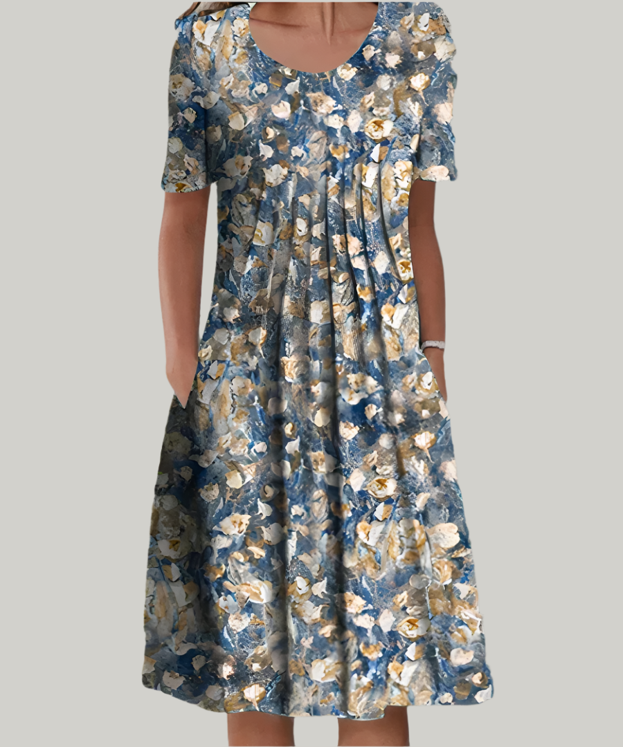 Women's Handcrafted Floral Dress
