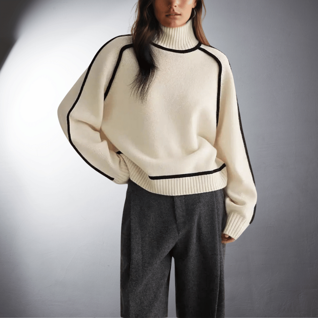 Women's Organic Turtleneck Sweater