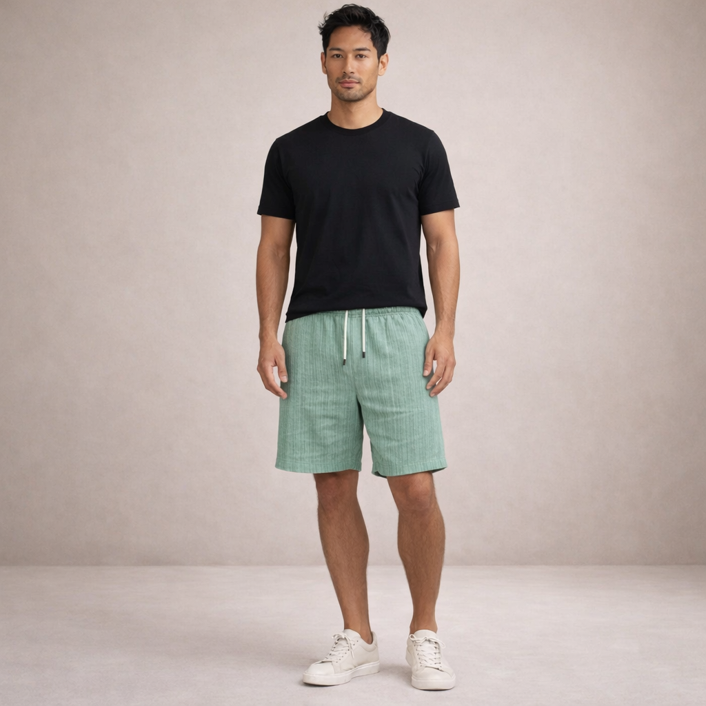 Men's Linen Shorts