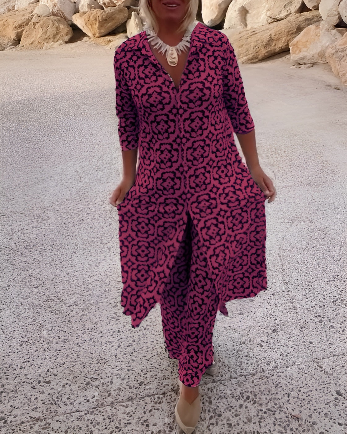 Women's Geometric Elegance Set