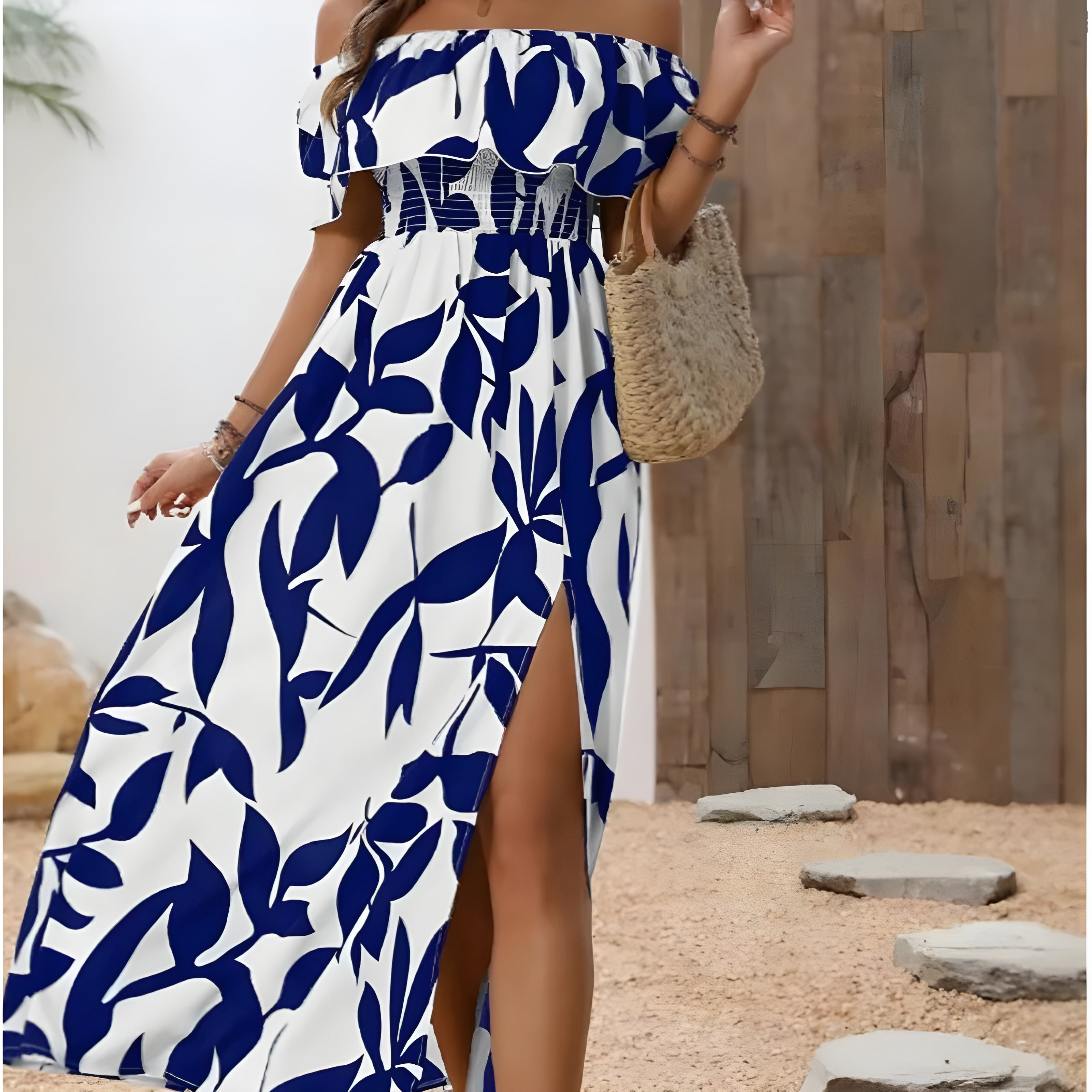 Women's Airy Maxi Dress – Print