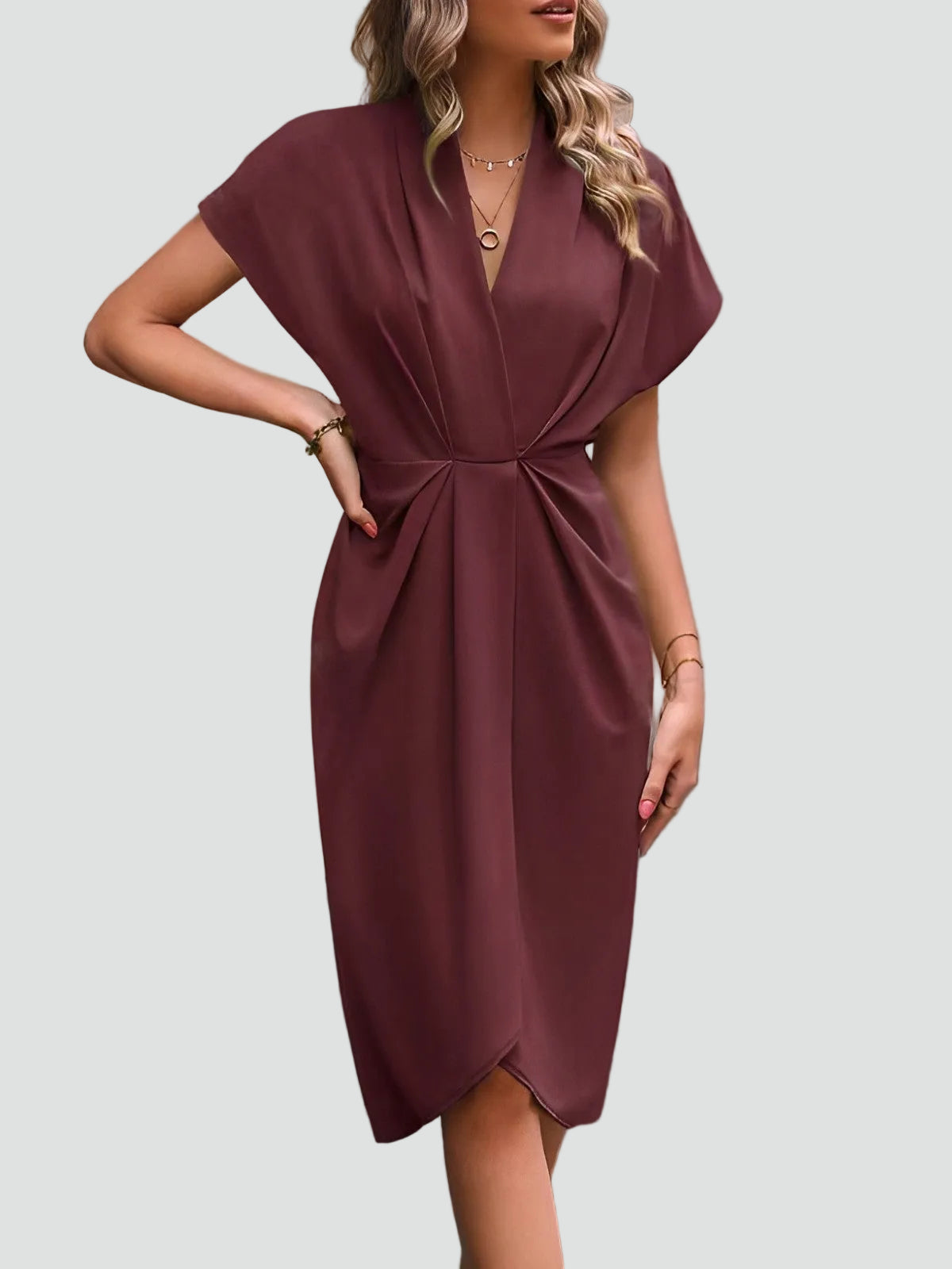 Women's Soft Wrap Dress