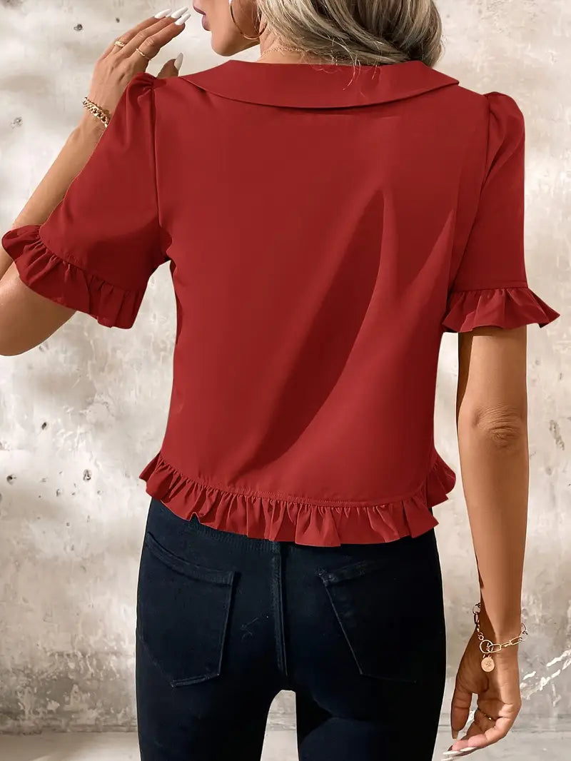 Elegant Blouse – Khaki