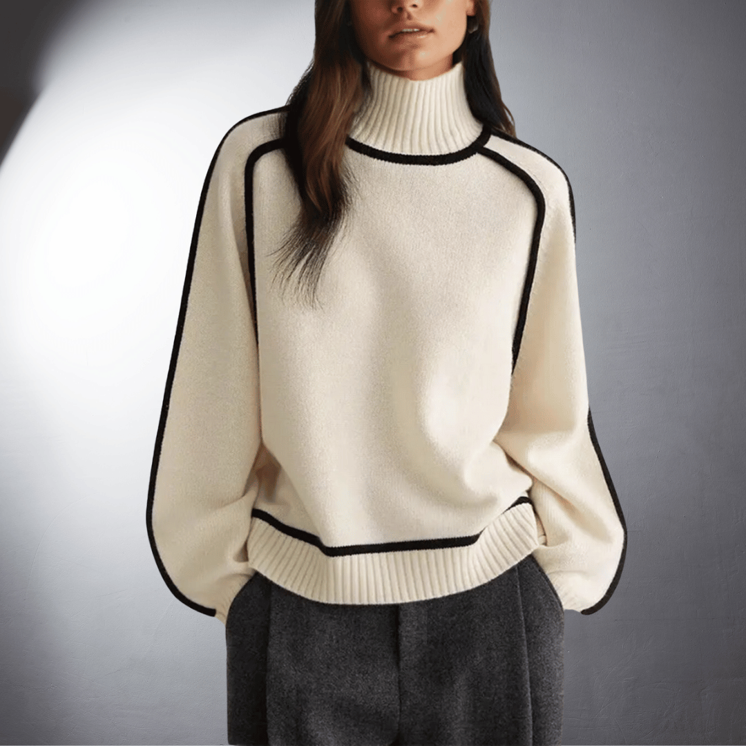 Women's Organic Turtleneck Sweater