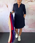 Women's V-Neck Dress