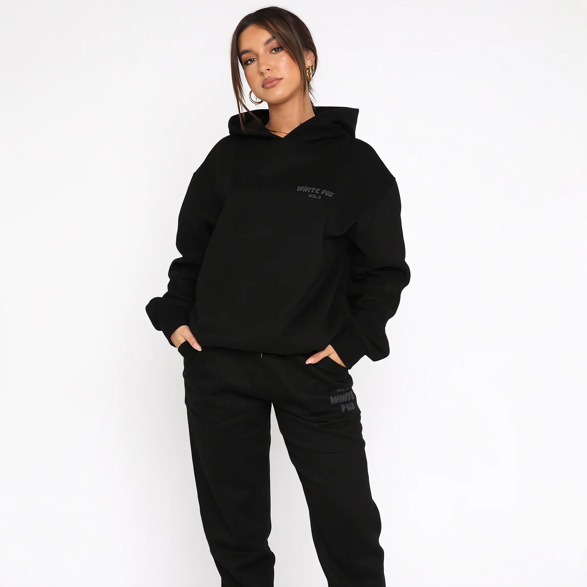 Women's Hoodie & Pants Two-Piece Set