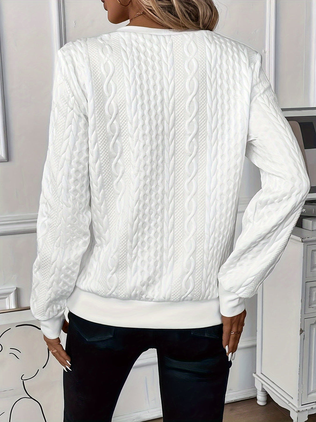 Women's Half-Zip Pullover Sweater