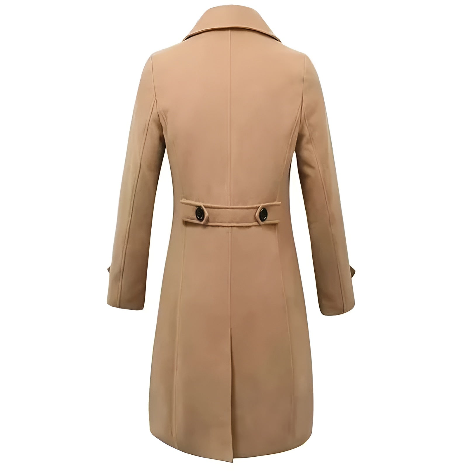 Men's Double-Breasted Cashmere Coat
