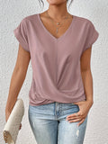 Women's Heart-Neck T-Shirt