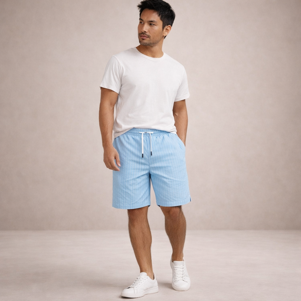 Men's Linen Shorts