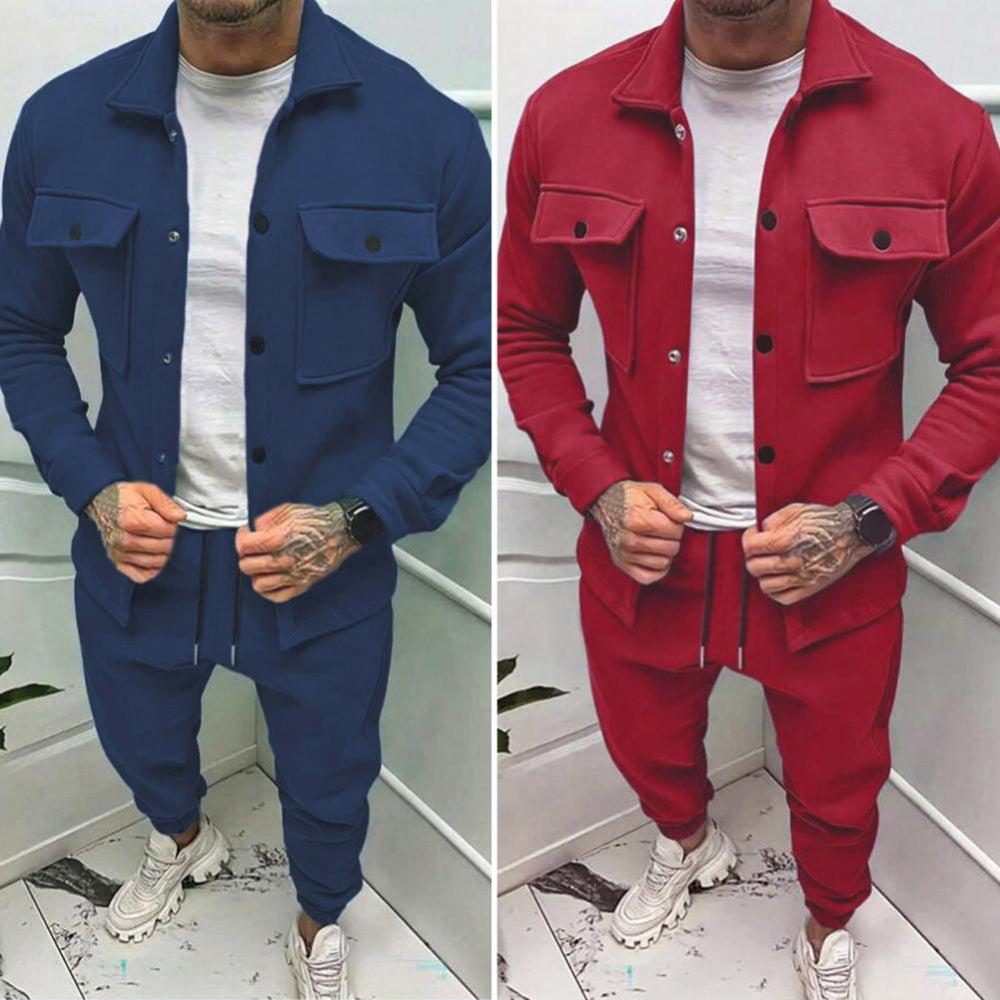 Men's Two-Piece Suit Set