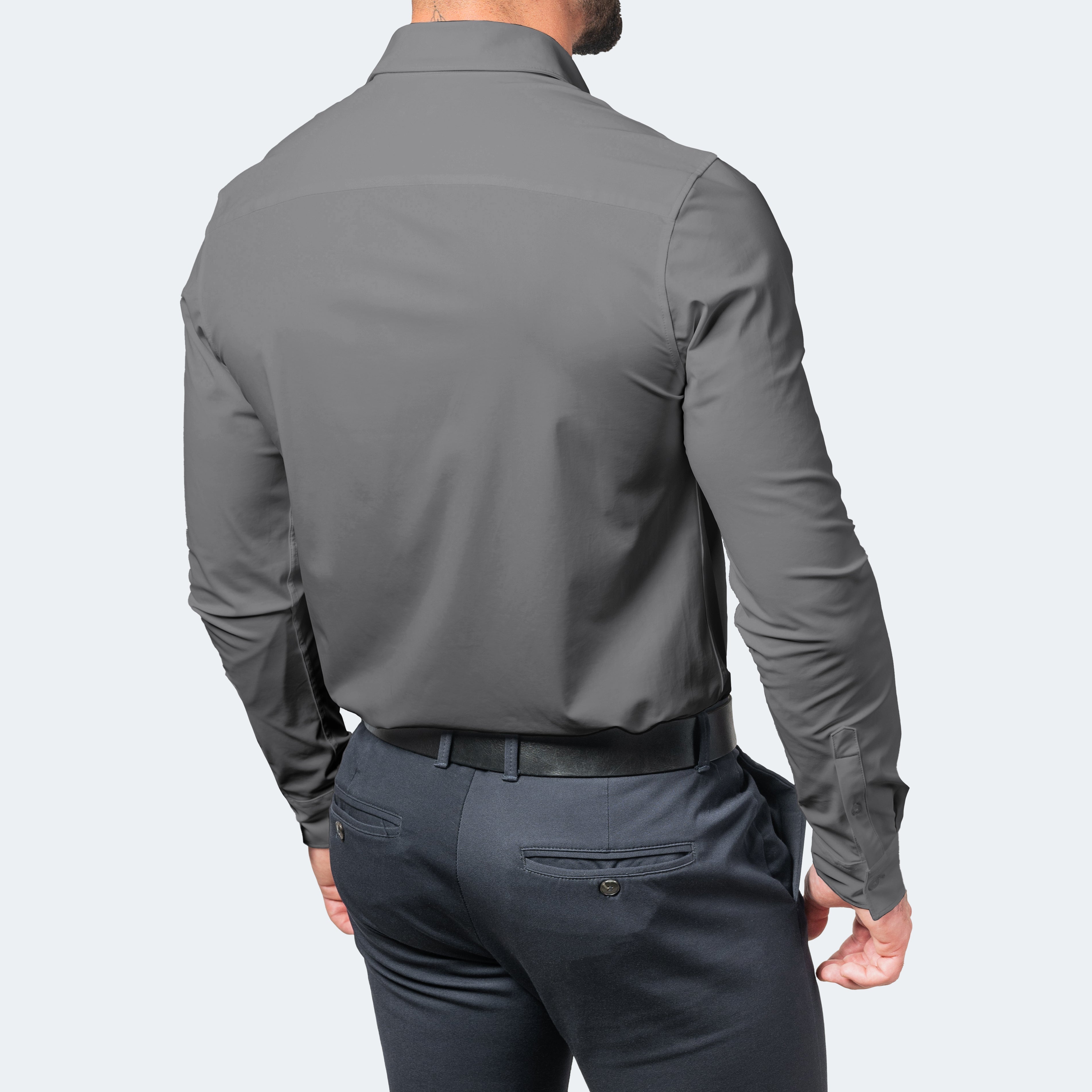 Men's Stretch Wrinkle-Free Dress Shirt