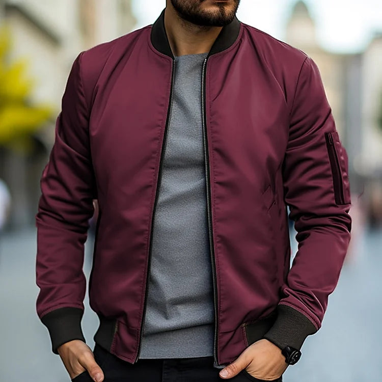 Men's Luxury Bomber Jacket