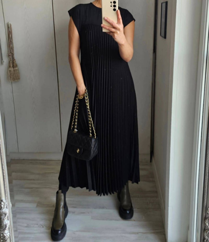 Everyday Comfort Dress – Beige