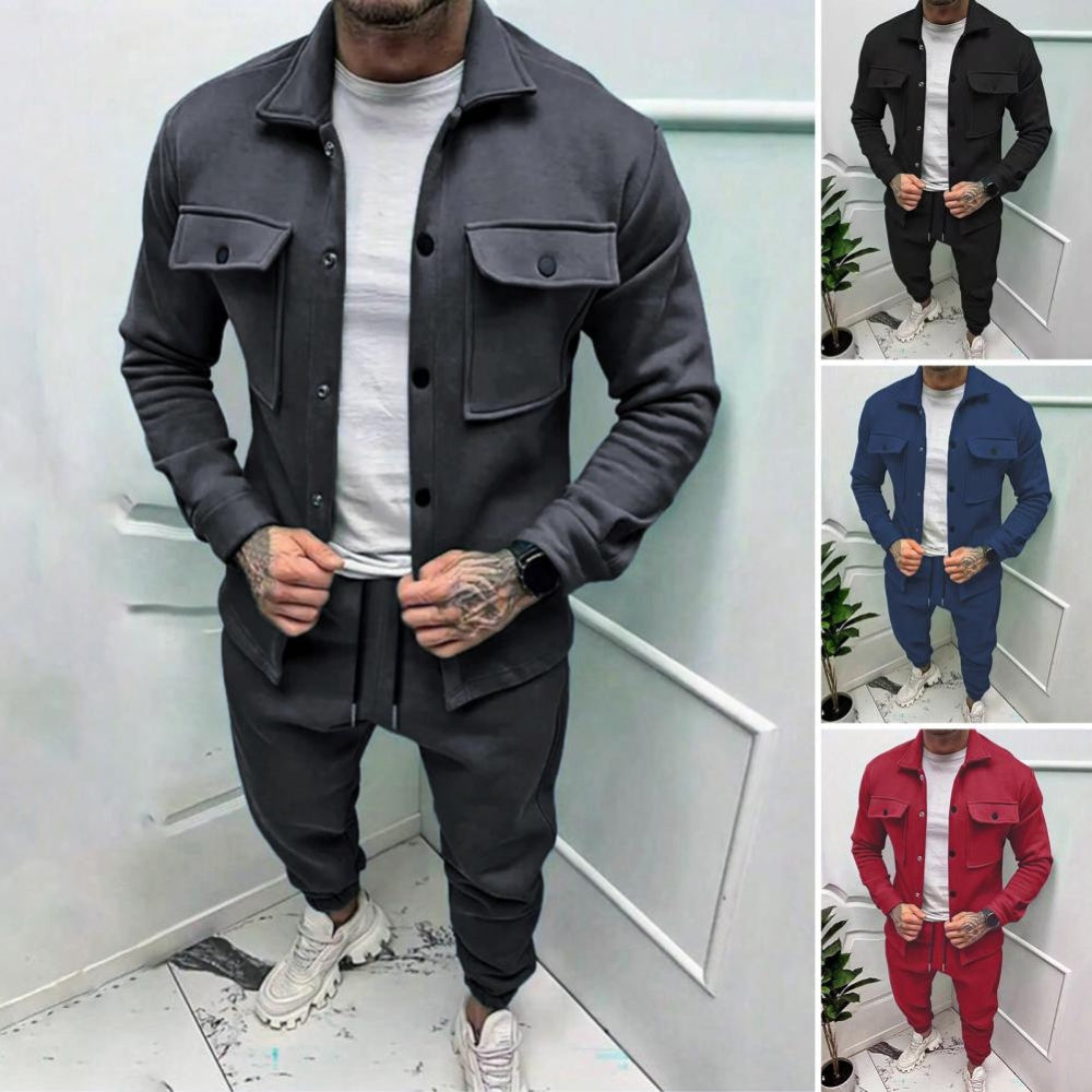 Men's Two-Piece Suit Set