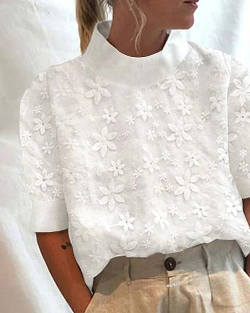 Women's Elegant Wrap Blouse