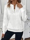 Women's Half-Zip Pullover Sweater