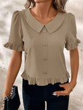 Elegant Blouse – Khaki