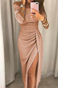 Women's Off-Shoulder Gala Evening Dress