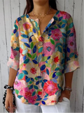 Women's Floral Blouse