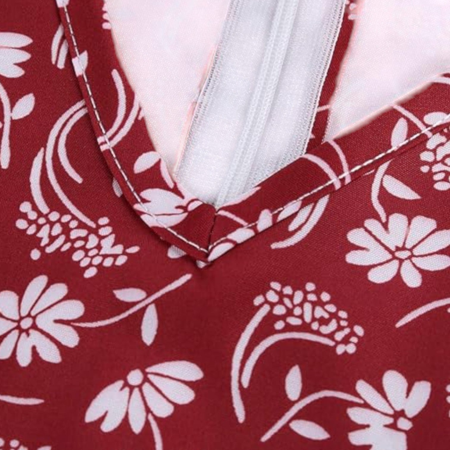Women's Elegant Deep V-Neck Summer Dress