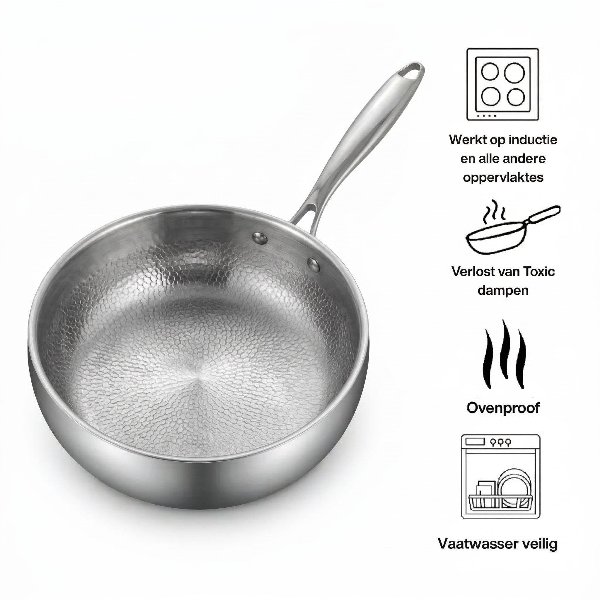 Titanium 4-Piece Cookware Set
