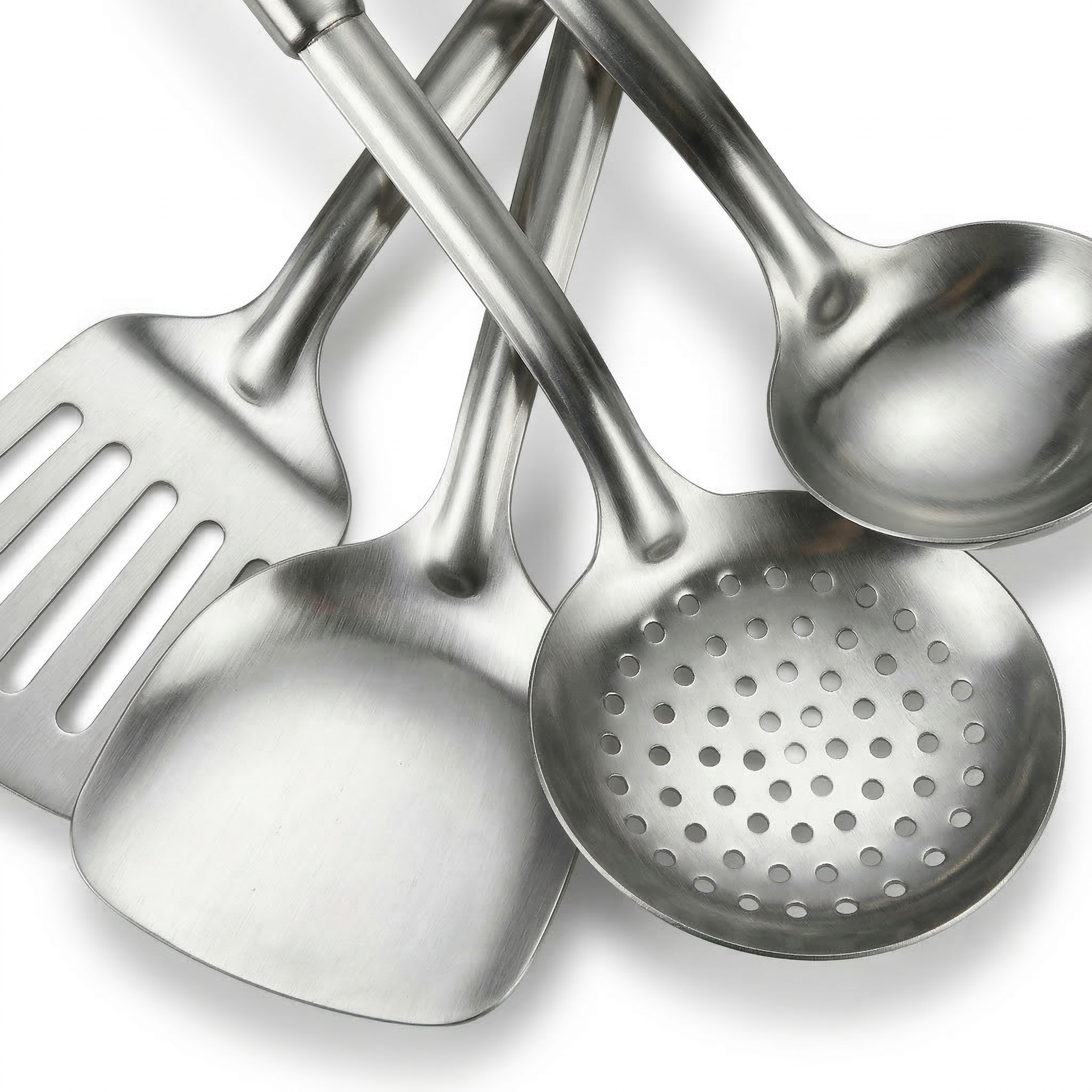 Titanium Frying Pan Set with Utensils & Cutting Board