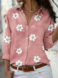 Women's Floral Print Shirt