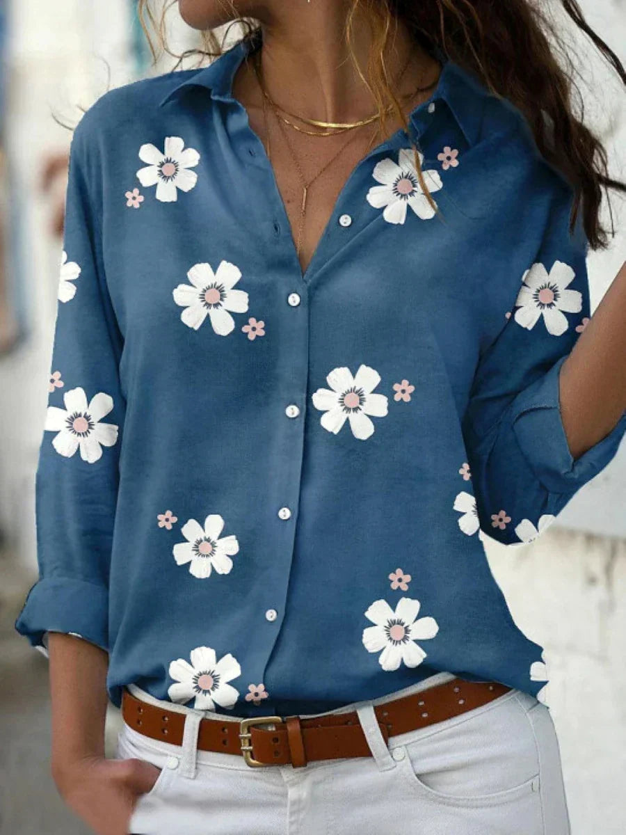 Women's Floral Print Shirt