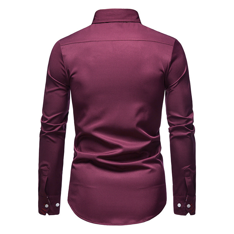 Men's Wrinkle-Free Dress Shirt