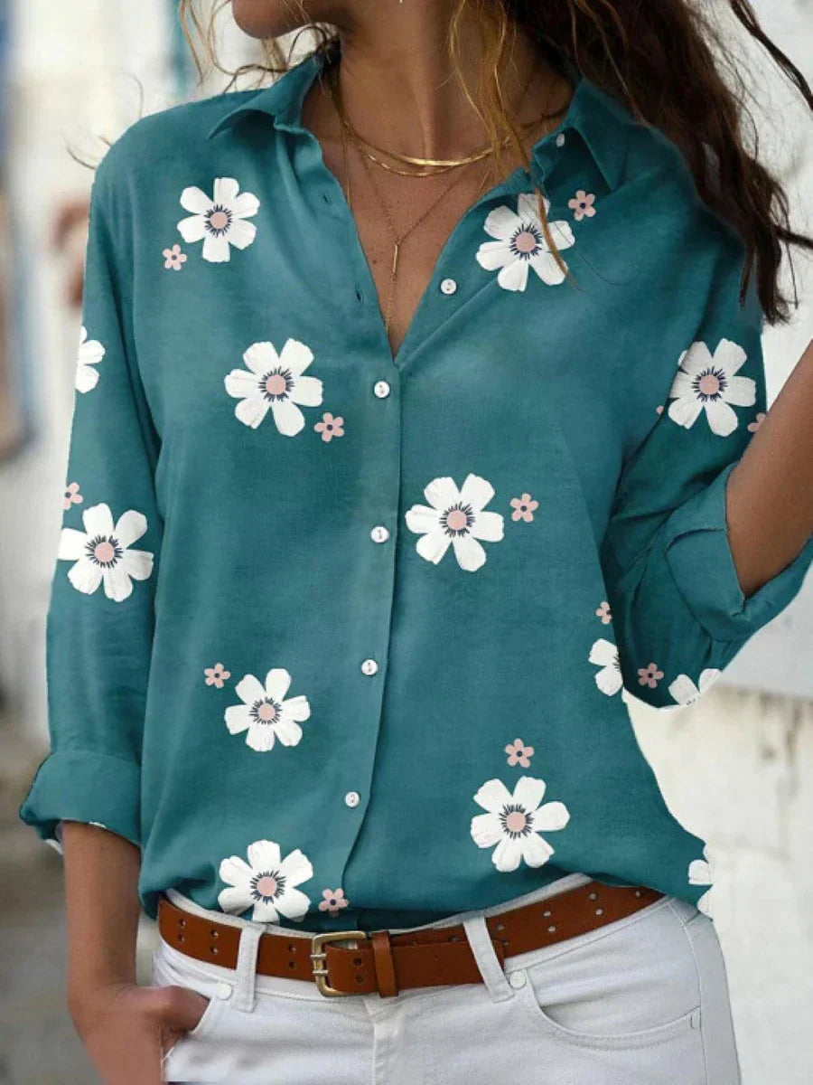 Women's Floral Print Shirt
