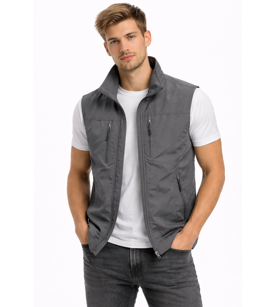 Men's Zip Outdoor Vest
