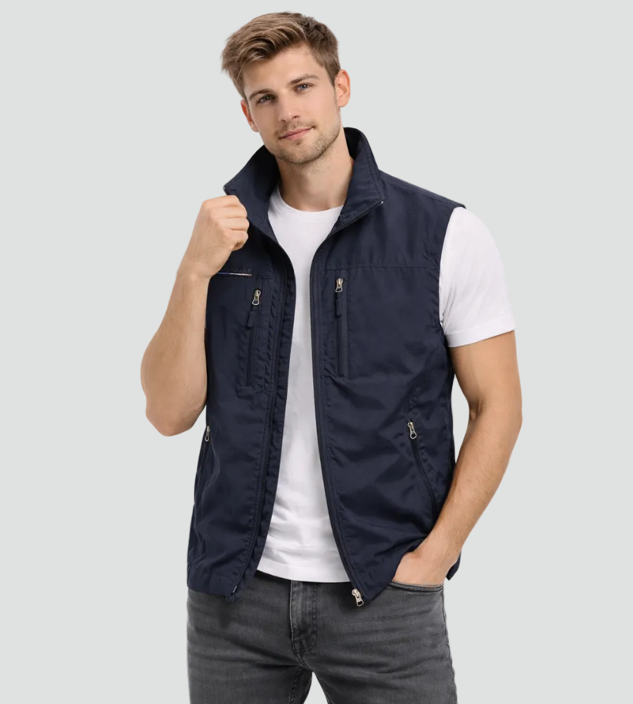 Men's Zip Outdoor Vest