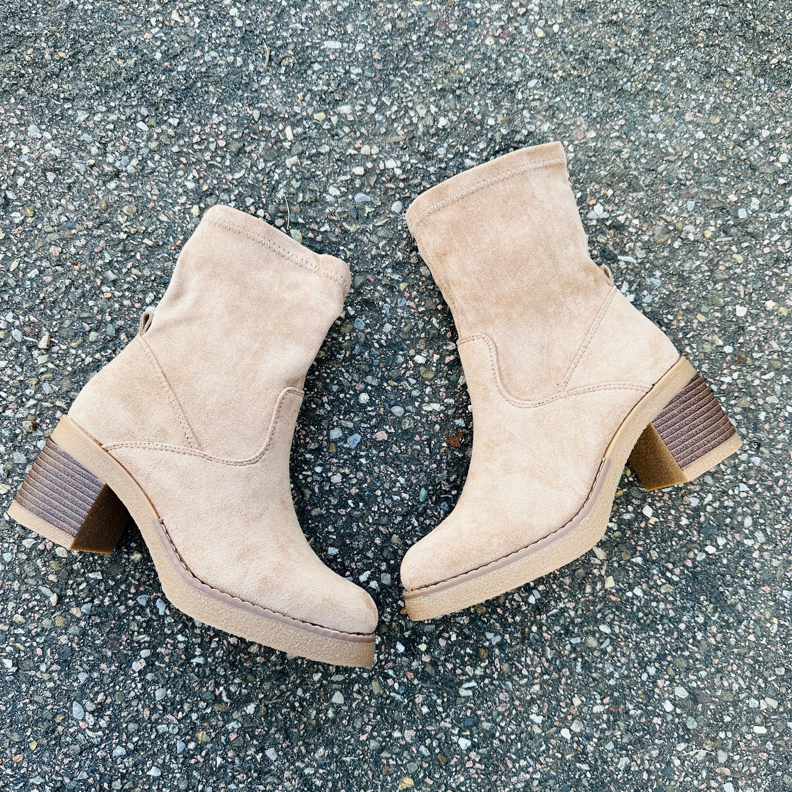 Women's Tall Khaki Boots