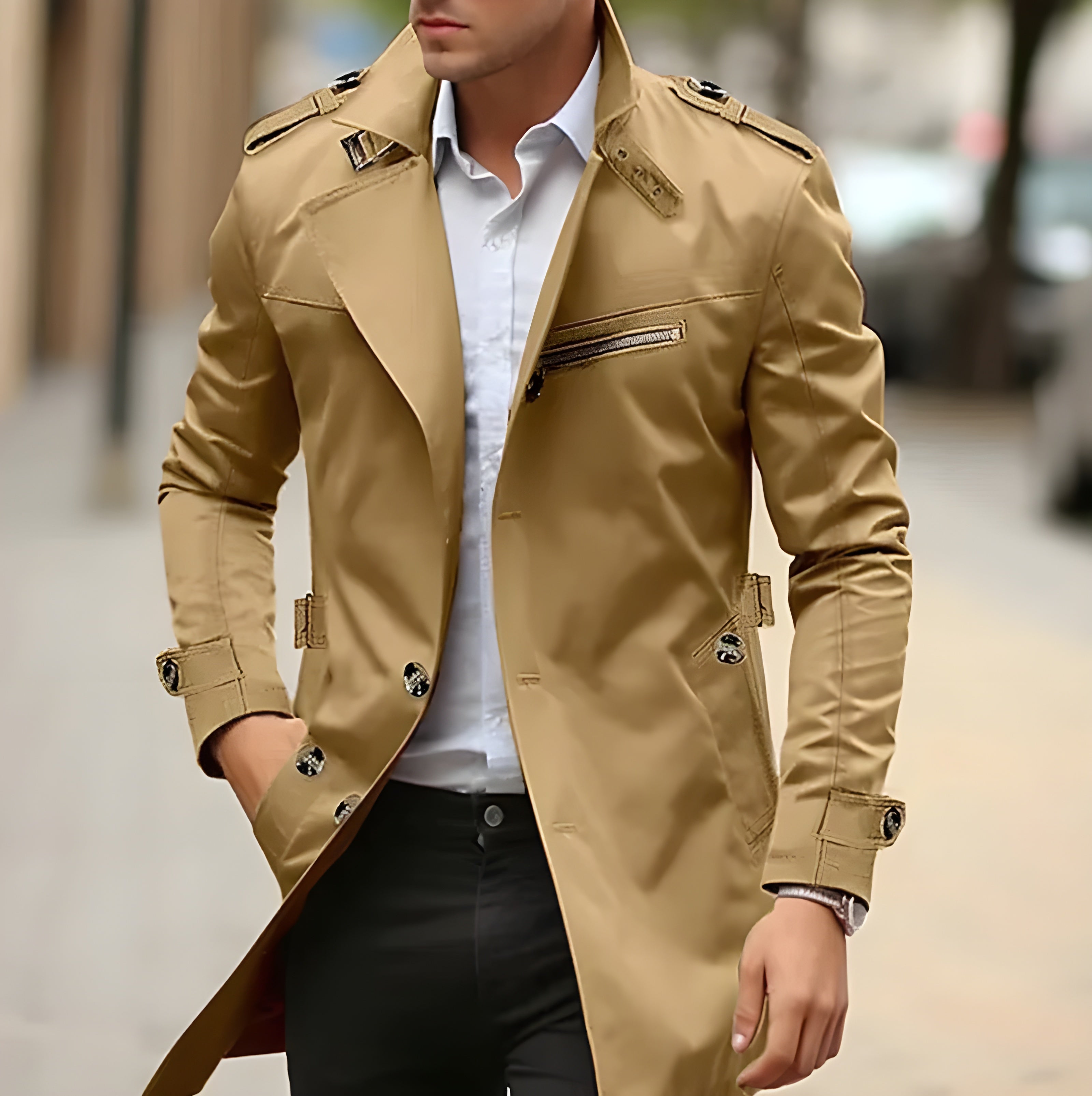 Men's Classic Overcoat
