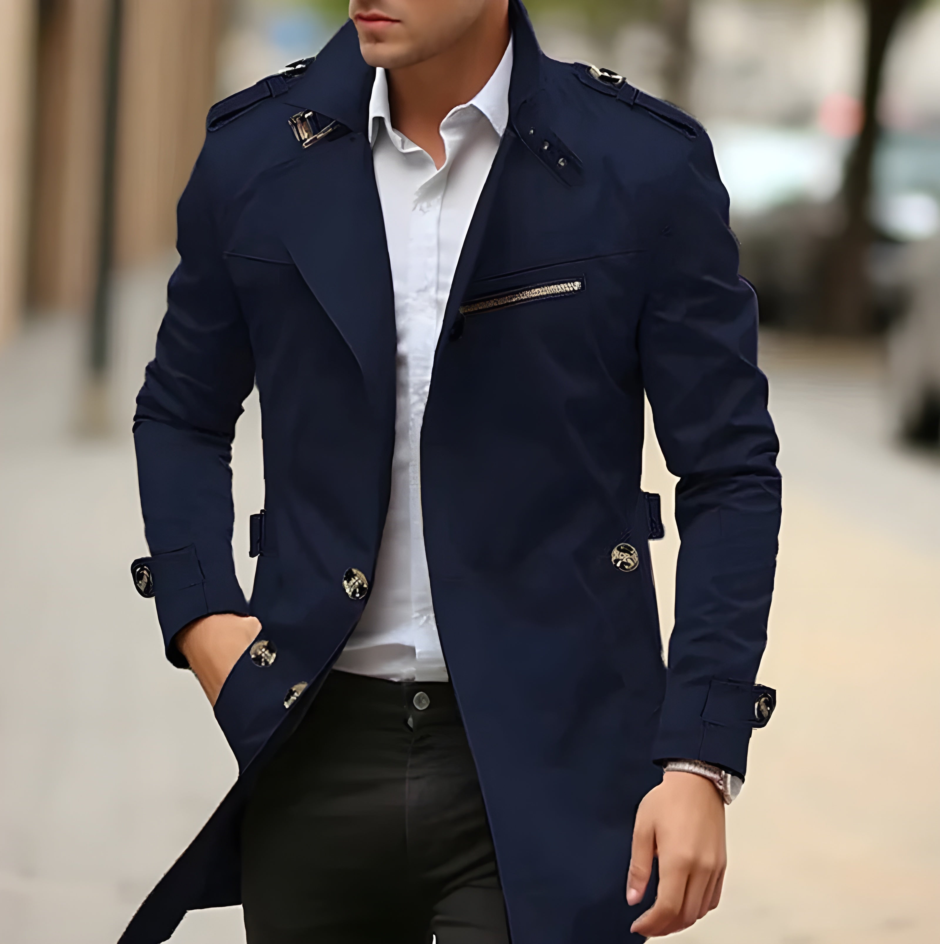 Men's Classic Overcoat