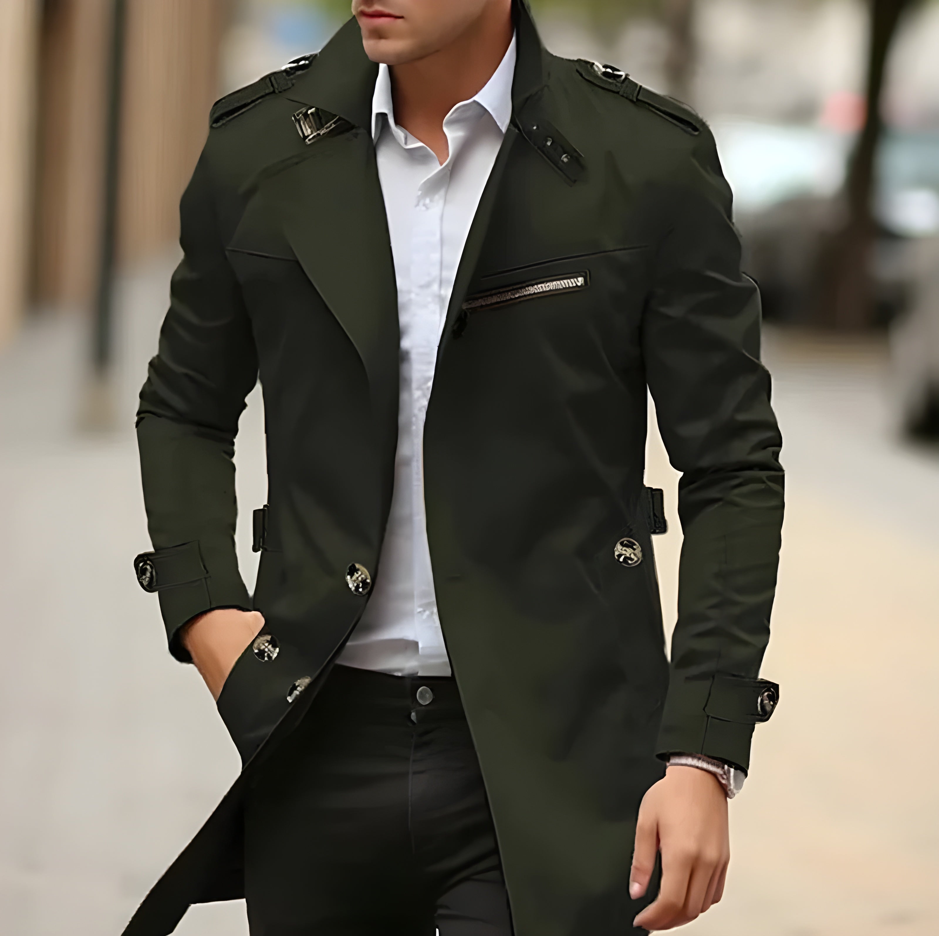 Men's Classic Overcoat
