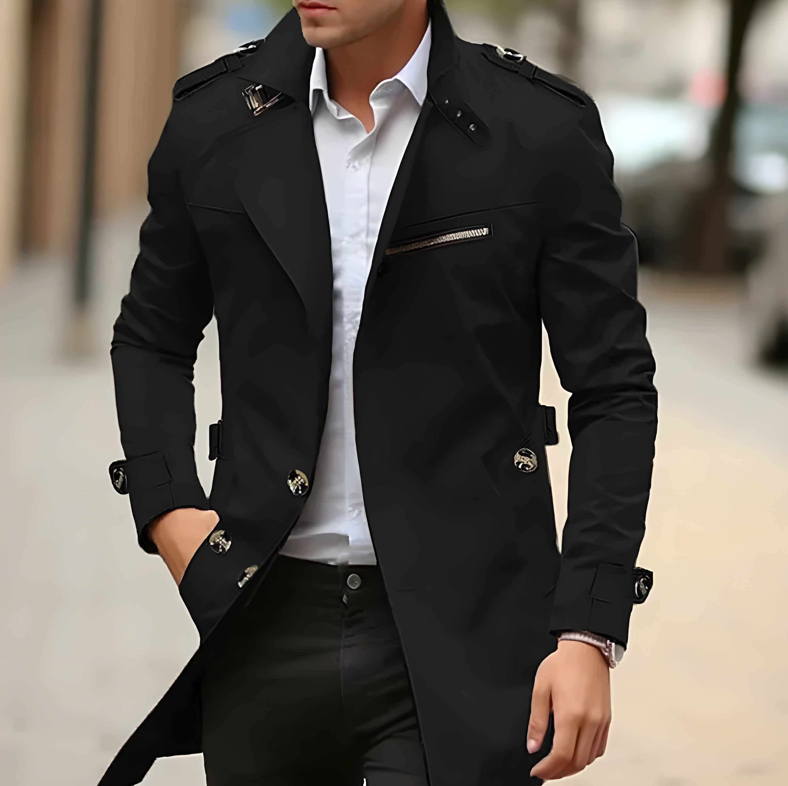 Men's Classic Overcoat