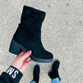Women's Tall Black Boots