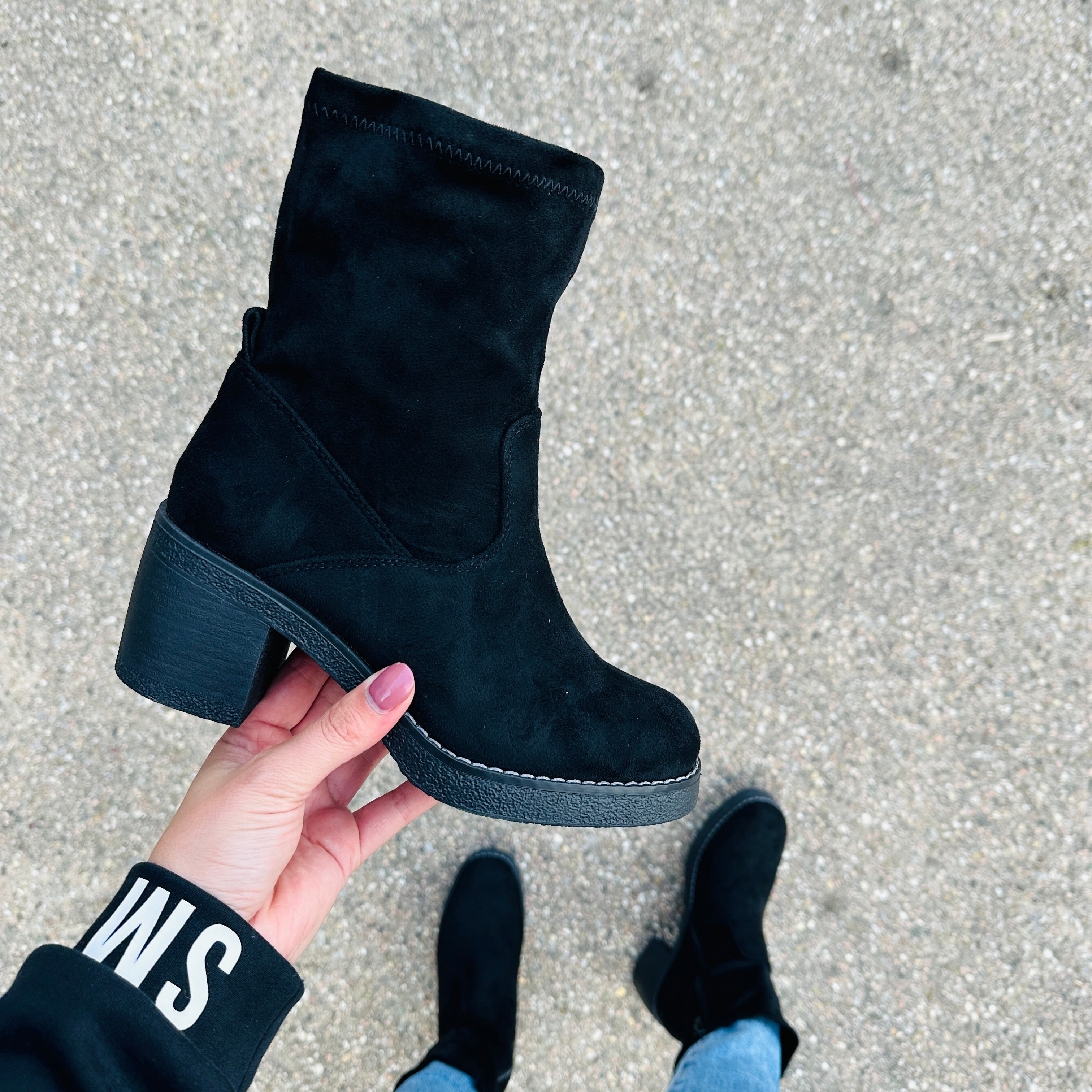 Women's Tall Black Boots