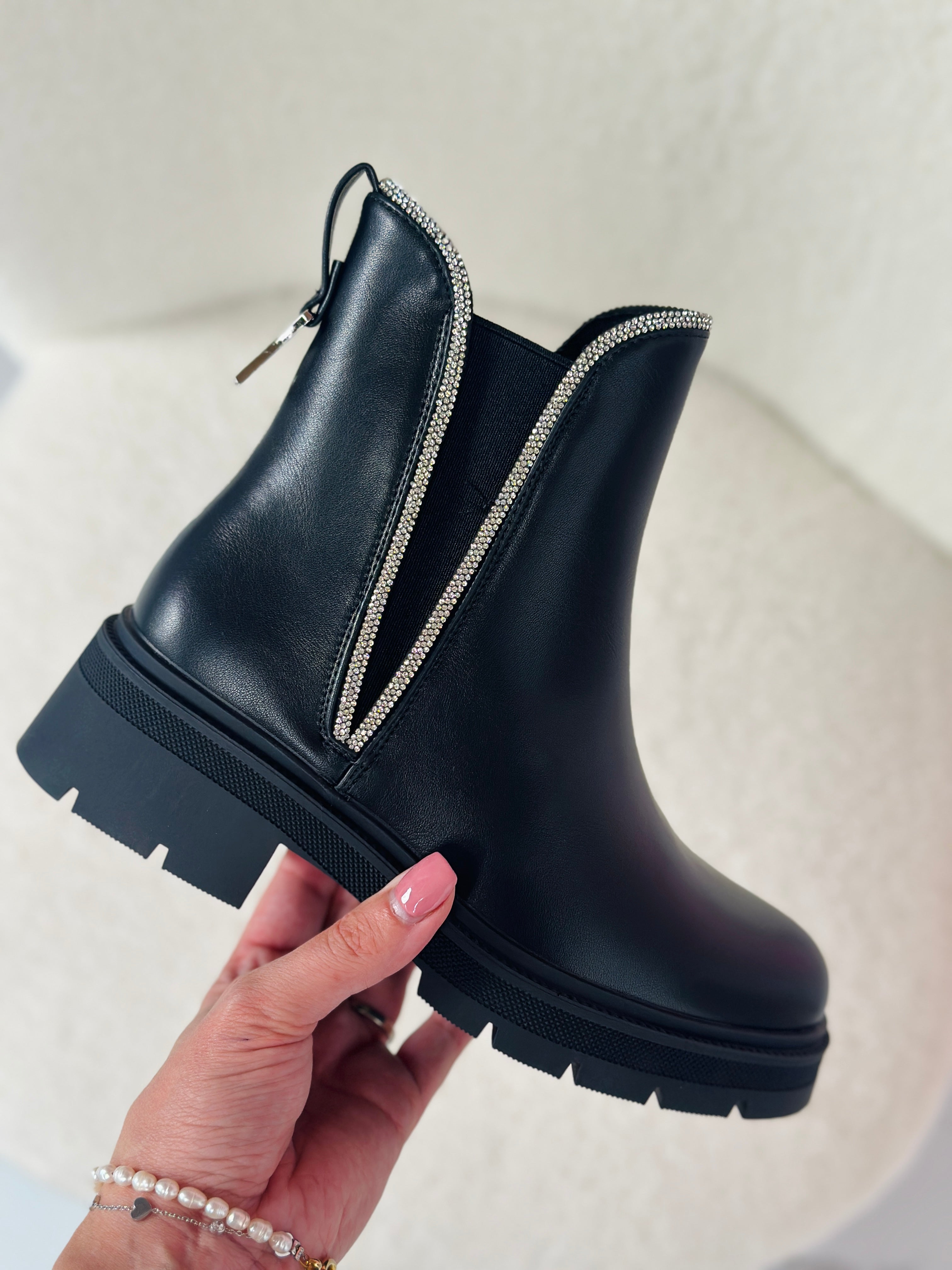 Women's Classic Black Boots