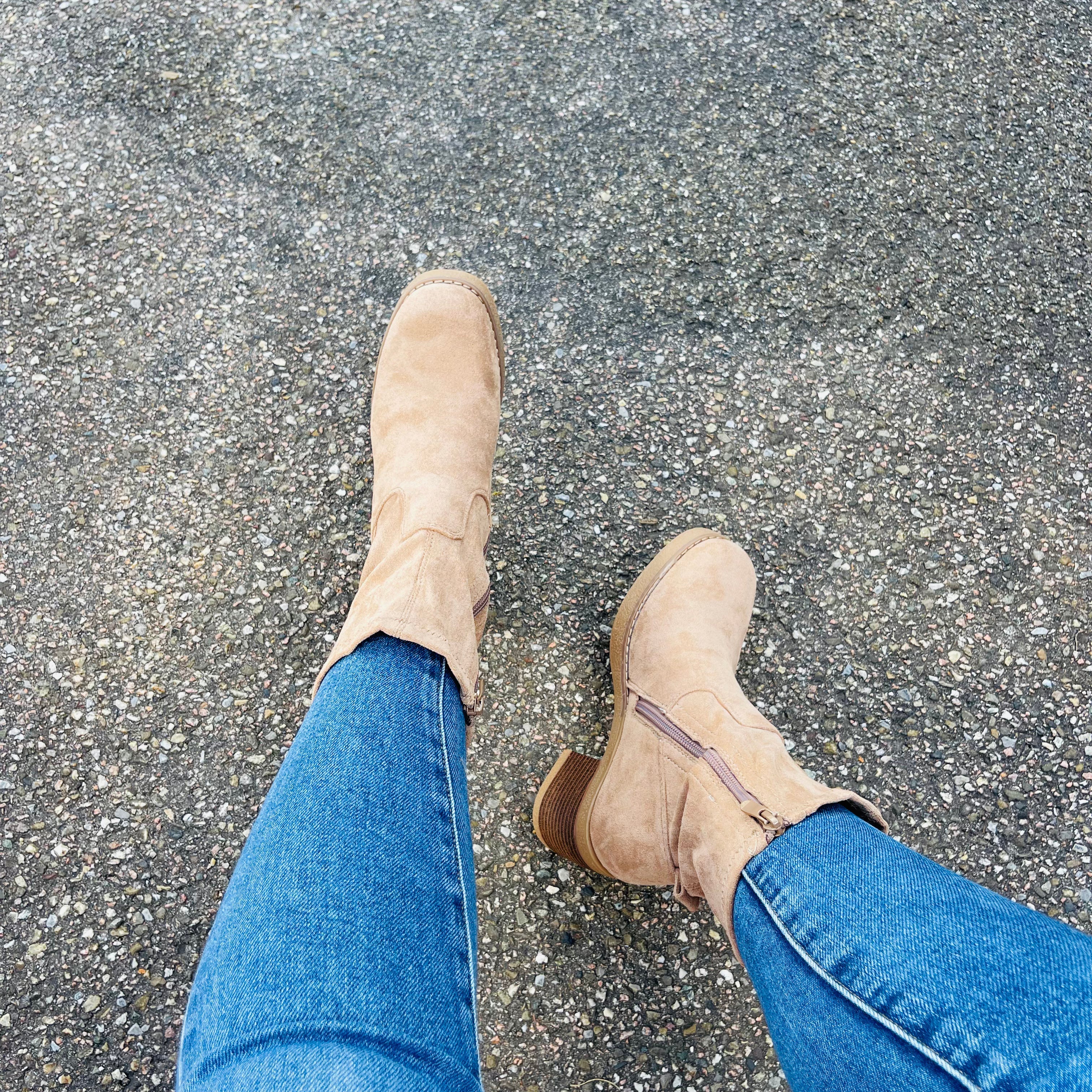 Women's Tall Khaki Boots
