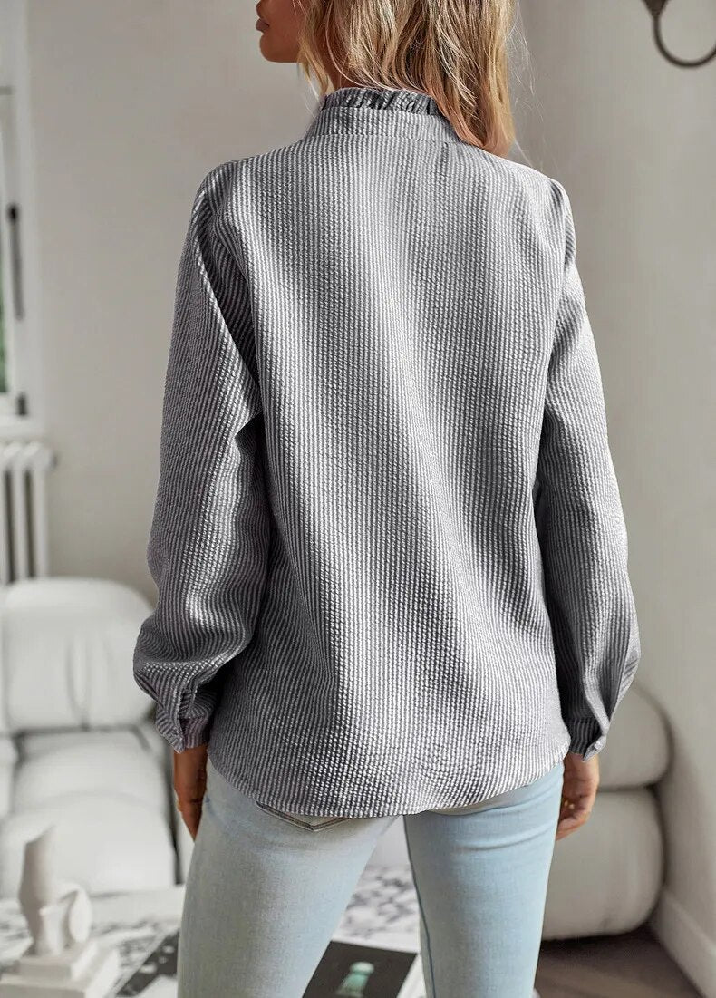Women's Elegant Floral Blouse