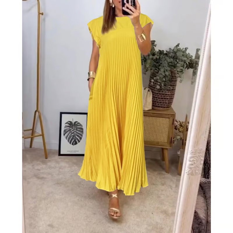 Everyday Comfort Dress – Beige