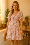 Women's Luxury Maxi Dress – Light Pink