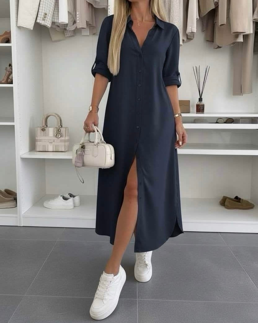 Women's Oversized Shirt Dress