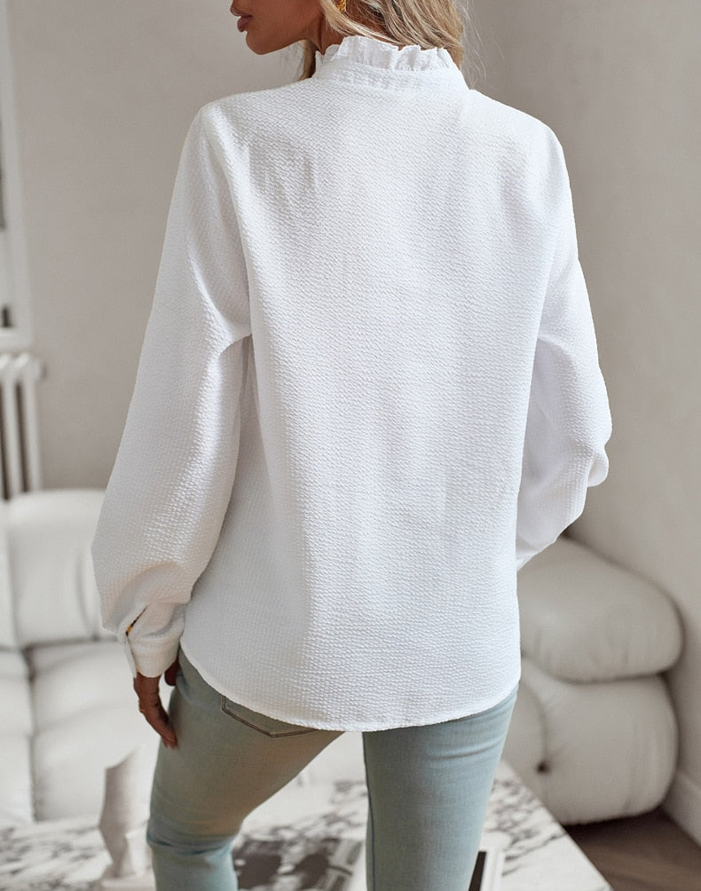 Women's Elegant Floral Blouse