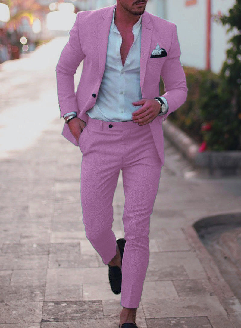 Men's Premium Linen Suit