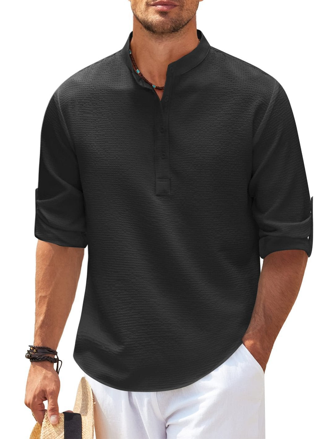 Men's 3/4 Sleeve Shirt